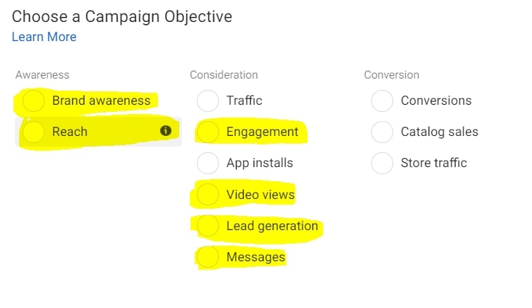 Facebook Campaign Obectives That Keeps The Action On Facebook