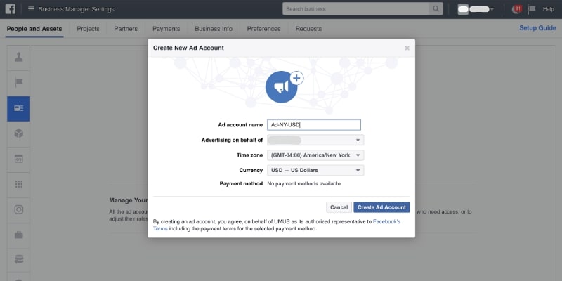 Setting Up A Facebook Business Manager Account in 2020